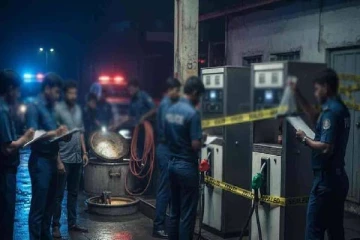 எரிபொருளை பதுக்கிய எரிபொருள் நிரப்பு நிலையம் முற்றுகை!