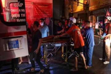 வியட்நாமில் அடுக்குமாடி குடியிருப்பில் பாரிய தீ விபத்து: 56 பேர் உயிரிழப்பு!