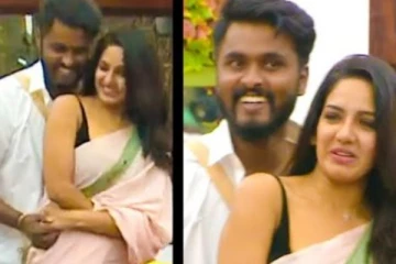 பொது நிகழ்ச்சியில் ஓவராக ரொமான்ஸ் செய்த பாவனி - அமீர்.. அப்போ லவ் ஓகே ஆகிடுச்சா