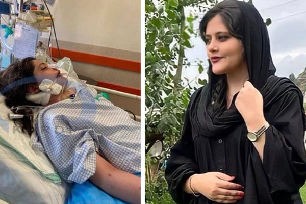 இளம்பெண் மரணம்.. ஹிஜாப்பை எரித்தும், முடியை வெட்டியும் போராட்டத்தில் பெண்கள்! | Iran Women Cut Hair Burn Hijab To Protest