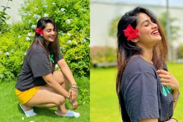 ட்ரெண்டி உடையில் பிக் பாஸ் ஷிவானி நாராயணன் லேட்டஸ்ட் லுக்