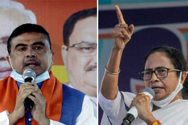 மம்தா பேனர்ஜி தோல்வி பயத்தில் நாடகம் ஆடுகிறார் - பாஜக குற்றச்சாட்டு | Mamata Banerjee Plays Fear Defeat Bjp Accusation