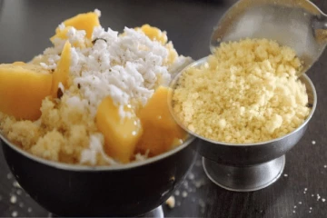 சூப்பரான மாம்பழ புட்டு செய்றது இவ்வளவு ஈசியா? டைம் வேஸ்ட் பண்ணாம உடனே செய்ங்க