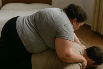 வெயிட்டான மனைவி கால் தடுமாறி விழுந்ததில் கணவர் உயிரிழப்பு