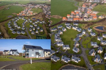 பிரித்தானியாவில் இரண்டு குடியிருப்புப் பகுதிகளாக பிரிந்த கிராமம்: காரணம் என்ன?