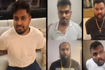 கெஹல்பத்தர பத்மே உள்ளிட்டோர் இந்தோனேசியாவில் கைதாகும் வீடியோ