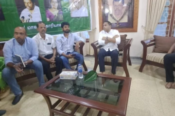 யாழ். மாவட்ட ஐக்கிய தேசியக் கட்சி உறுப்பினர்களை சந்தித்த ஹரீன் பெர்ணான்டோ