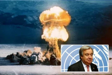 தசாப்தங்களில் மிக உயர்ந்த புள்ளியில்...அணுஆயுத ஆபத்து: ஐ.நா பொதுசெயலாளர் வருத்தம்