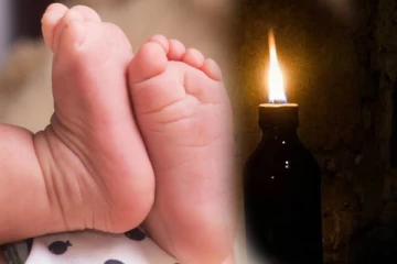 தமிழர் பகுதியில் குப்பிவிளக்கால் பறிபோன பிஞ்சுக் குழந்தையின் உயிர்!