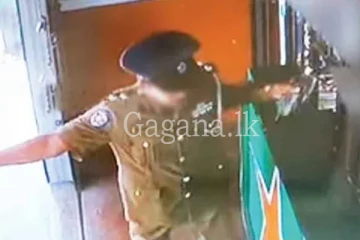 නිල ඇඳුමෙන් ගිහින් නොමිලේ අරක්කු අරන් ගිය පොලිස් නිලධාරියෙකුට සිදු වූ දේ.
