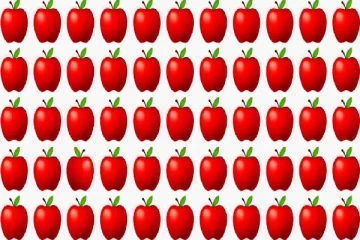 Optical Illusion: வித்தியாசமான ஆப்பிளை நான்கு நொடிக்குள் முடிந்தால் கண்டுபிடியுங்கள்