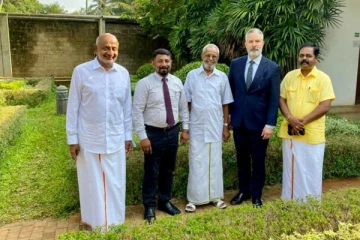 இலங்கைக்கான அமெரிக்க துணைத் தூதர் டக் சோனெக் யாழ். மற்றும் மன்னாருக்கு விஜயம் (Photos)