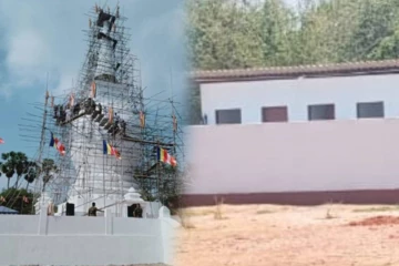 தையிட்டி சட்டவிரோத விகாரைக்குள் புதிய கட்டுமானம்: தடுத்து நிறுத்த கோரிக்கை