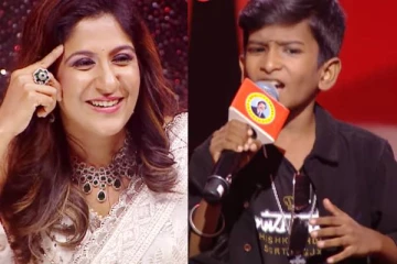 சரிகமப லிட்டில் சாம்ஸ் 4!! தளபதி விஜய் பாடலைபாடி அதிர வைத்த திவினேஷ்..