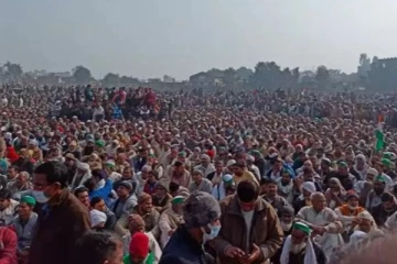 ஒரே நேரத்தில் சாலையில் குவிந்த விவசாயிகள் - திணறிய போலீசார்