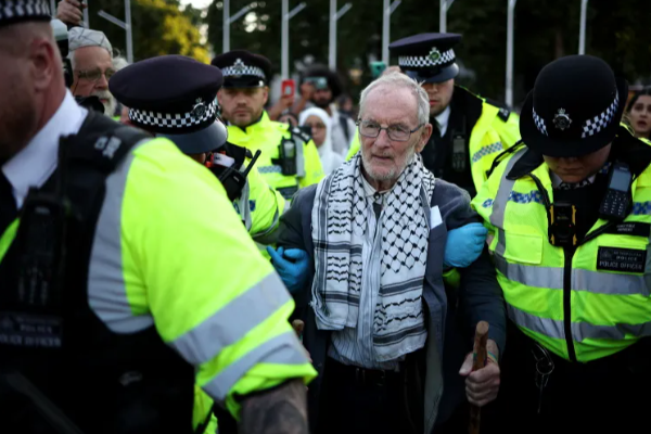 லண்டனில் அதிரடியாக கைது செய்யப்பட்ட150 பேர்.. | Arrests Rally Against Palestine Action Ban London