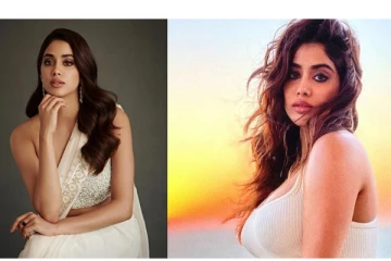 பச்சை நிறத்தில் கடல் கன்னி போன்ற உடையில் காட்சி கொடுத்த ஜான்வி கபூர்... - வைரலாகும் ஹாட் புகைப்படம்..!