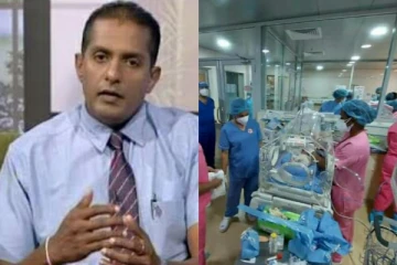 "හය දෙනාම ගන්න ගියේ විනාඩි දෙකයි" ලංකාවේ පළමු වරට බබාලා 6 දෙනෙක් එළියට ගත් දොස්තර...(PHOTOS)