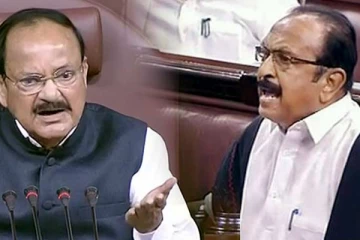 ராஜ்யசபாவில் வைகோவிற்கும் வெங்கையா நாயுடுவிற்கும் இடையில் கடும் வாக்குவாதம்