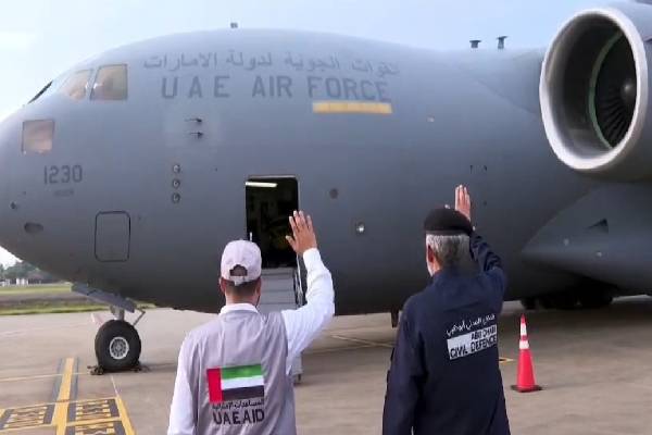 ஐக்கிய அரபு இராச்சியத்தின் உன்னதப் பணி நிறைவு ; தாயகம் திரும்பிய நிவாரணக் குழுவினர் | Noble Mission Of United Arab Emirates Is Complete ஐக்கிய அரபு இராச்சியத்தின் உன்னதப் பணி நிறைவு ; தாயகம் திரும்பிய நிவாரணக் குழுவினர் | Noble Mission Of United Arab Emirates Is Complete