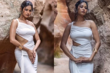வெள்ளை நிற கிளாமர் உடையில் சீரியல் நடிகை காயூஸ்ரீ வெளியிட்ட போட்டோஸ்