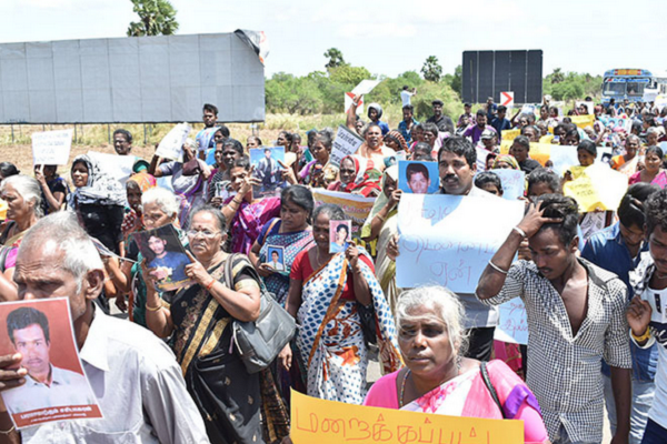 ஊடகங்களை அடக்கி எமது போராட்டங்களை நசுக்கும் நோக்கமே சிறிலங்கா அரசின் புதிய சட்டம்! | Missing Persons Protest Anti Terrorism Act Press