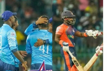 சொற்ப ரன்களில் சுருண்ட  கண்டி அணி! மிரட்டிய கொழும்பு வீரர்கள்... பிளே ஓஃப் சுற்றுக்குள் நுழைந்தது