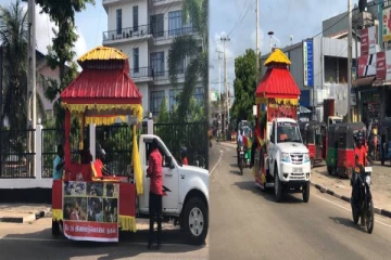 தமிழ் இனப் படுகொலையை நினைவூட்டும் ஊர்திப் பவனி - மன்னாரில் மக்கள் அஞ்சலி!
