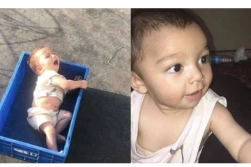 தாலிபான்கள் வருகை...விமானநிலையத்தில் பிளாஸ்டிக் கூடையில் கிடந்த குழந்தை! மனதை உருக்கும் புகைப்படம்