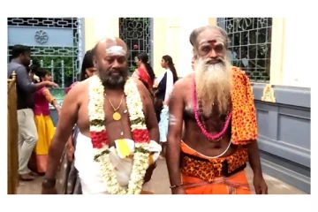 70 வயதில் கோவிலுக்கு கழுத்தில் மாலையும் கையுமாக திருமணம் செய்ய வந்த காமெடி நடிகர் செந்தில்..!