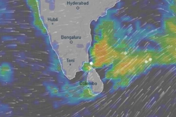 ඉදිරි පැය 36 සඳහා කාලගුණයෙන් වෙනසක්- පළාත් රැසකට වැසි සහ තද සුළං