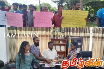 மட்டக்களப்பில் மின்சார சபையின் அசமந்தப் போக்கிற்கு எதிர்ப்புத் தெரிவித்து போராட்டம்