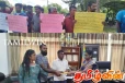 மட்டக்களப்பில் மின்சார சபையின் அசமந்தப் போக்கிற்கு எதிர்ப்புத் தெரிவித்து போராட்டம்