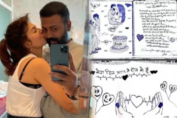 நீ என் செல்ல பொம்மை.. பிரபல நடிகைக்கு காதலன் எழுதிய காதல் கடிதம் - இணையத்தில் வைரல்!