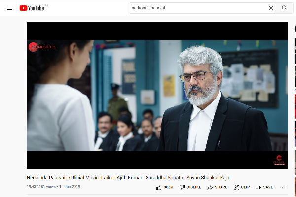 அஜித் பட சாதனையை முறியடித்த லெஜண்ட் சரவணன்.. Youtubeல் ரெகார்ட் | The Legend Movie Breaks Ajith Movie Record