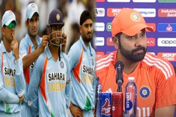 INDvAUS: அவருக்காக உலகக்கோப்பையை நிச்சயம் வெல்வோம் - ரோஹித் ஷர்மா!