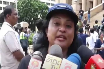 ரணிலின் தெரிவு மக்களின் எதிர்பார்ப்பு அல்ல:போராட்டம் தொடரும்:நடிகை தமிதா அபேரத்ன