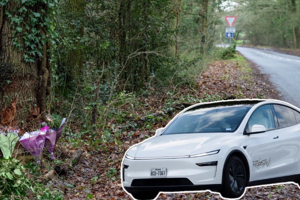 மரத்தின் மீது மோதி தீப்பிடித்த டெஸ்லா டாக்சி கார்: பிரித்தானியாவில் 2 இளைஞர் பலி | Tesla Car Crash 2 Teens Died In Surrey