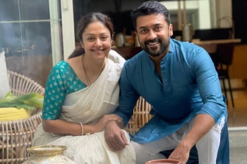 பொங்கல் வைத்து கொண்டாடிய சூர்யா மற்றும் ஜோதிகா, வெளியான லேட்டஸ்ட் புகைப்படம்!