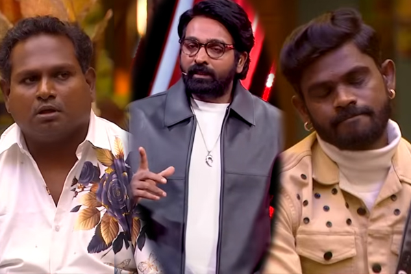 Bigg Boss 9: திவாகர், வினோத் கூட்டணிக்கு எண்ட் கார்டு போட்ட விஜய் சேதுபதி! நடந்தது என்ன? | Vinoth Diwagar Combo Break Vijay Sethupathi Angry Bigg Boss 9: திவாகர், வினோத் கூட்டணிக்கு எண்ட் கார்டு போட்ட விஜய் சேதுபதி! நடந்தது என்ன? | Vinoth Diwagar Combo Break Vijay Sethupathi Angry
