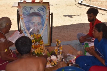 மட்டக்களப்பில் அன்னை பூபதியின் சமாதியில் நினைவேந்தல் நிகழ்வு