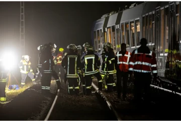 ஜேர்மனியில் 100 பயணிகளுடன் பயணித்த ரயில் தடம்புரண்டது: அதிர்ஷ்டவசமாக தப்பிய பயணிகள்