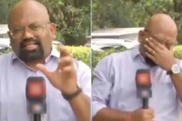 flowல வந்திருக்கும்; லைவ்வில் கெட்ட வார்த்தை பேசிய செய்தியாளர் - மன்னிப்பு கேட்ட சேனல்!