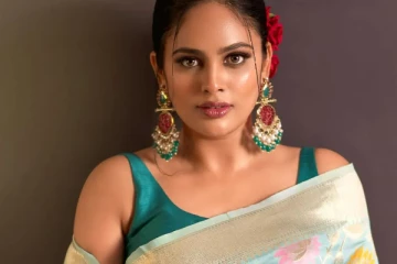 நந்திதா சேலையில் அழகிய போட்டோஷூட்