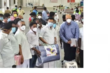 கோவை கொடிசியாவில் கொரோனா மையத்தை மு.க.ஸ்டாலின் திறந்து வைத்தார்