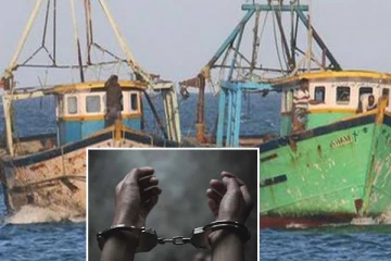 யாழ். கடற்பரப்பில் 22 இந்திய மீனவர்கள் கைது