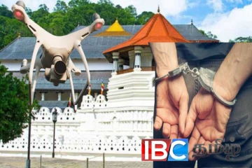 தலதா மாளிகை உயர் பாதுகாப்பு வலயத்தில் நடந்த சம்பவம் : சீன பிரஜை கைது