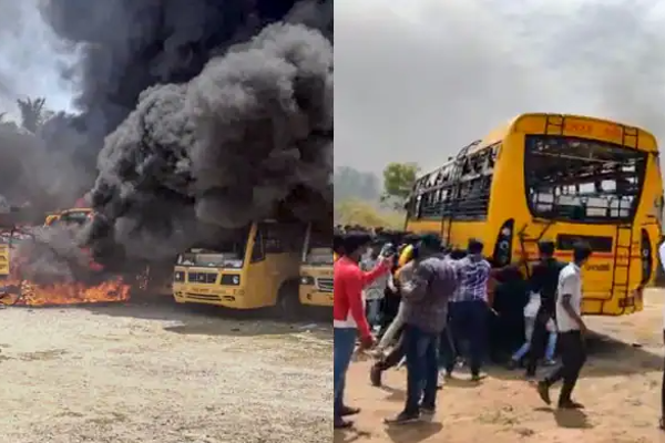 கள்ளக்குறிச்சி கலவரம்; தாக்குதலுக்கு உள்ளான பள்ளியின் சேத விவரங்கள் வெளியானது..! - தமிழ்நாடு