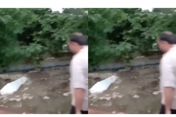 நடுரோட்டில் ரொம்ப நேரமாக கிடந்த பிணம் - சோதனையில் அதிர்ச்சி அடைந்த அதிகாரிகள் - வைரலாகும் வீடியோ - தமிழ்நாடு