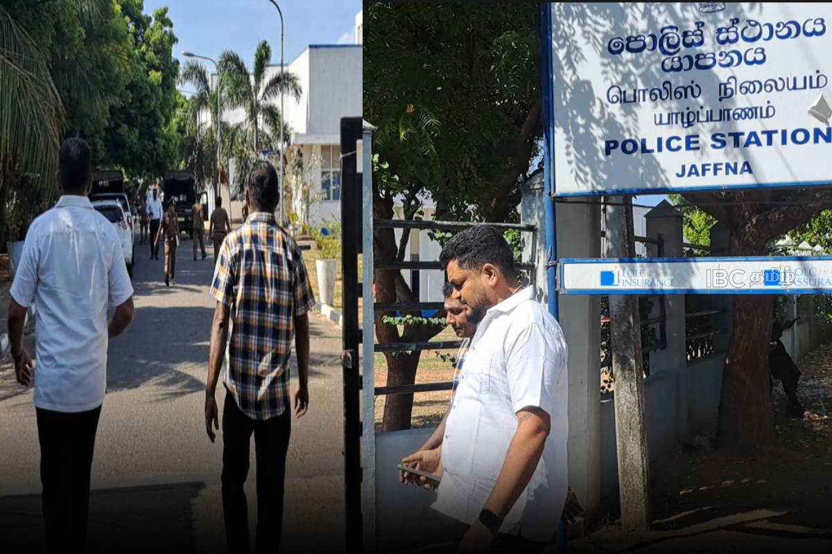 திலீபனின் சிலை நிறுவிய விவகாரம் : யாழ் காவல் நிலையத்தில் இருவர் முன்னிலை! | Thileepan Statue Remove By Jaffna Police